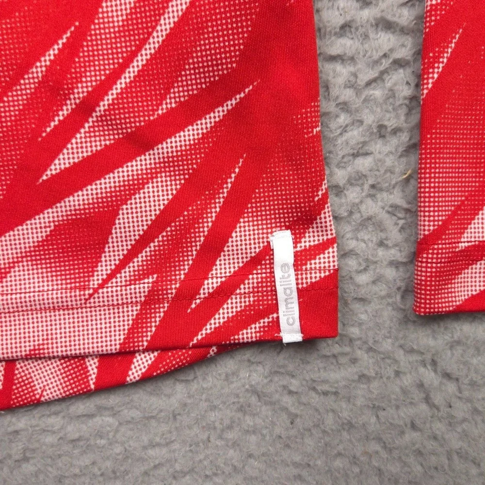 Adidas Miami RedHawks Love and Honor Long Sleeve Shirt Men S Climacool NCAA Red